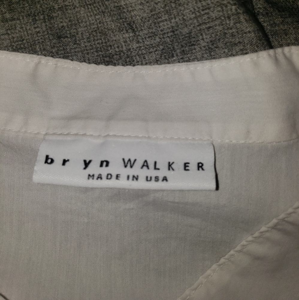 Bryn Walker Collarless Blouse